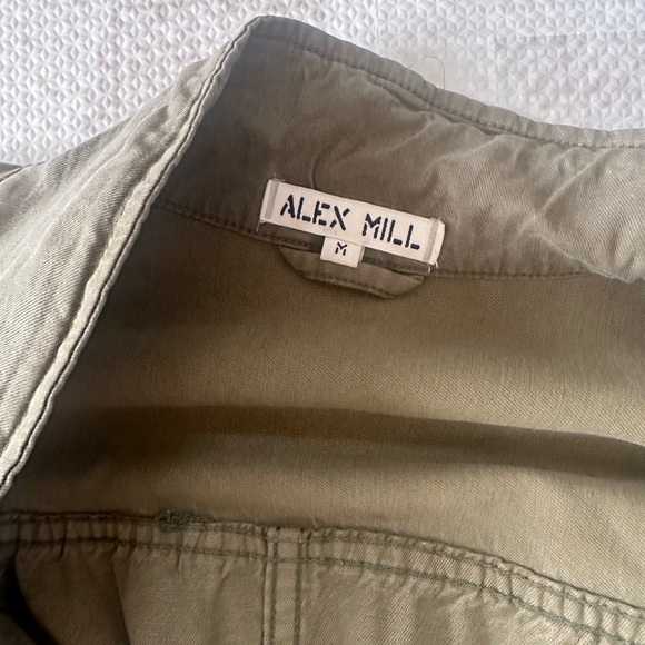 Alex Mill Expedition Jumpsuit Army Olive Twill - Picture 3 of 9